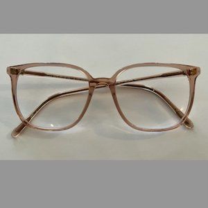 Women's Oliver Peoples "Coren" Pink Tinted Frame Eyeglasses